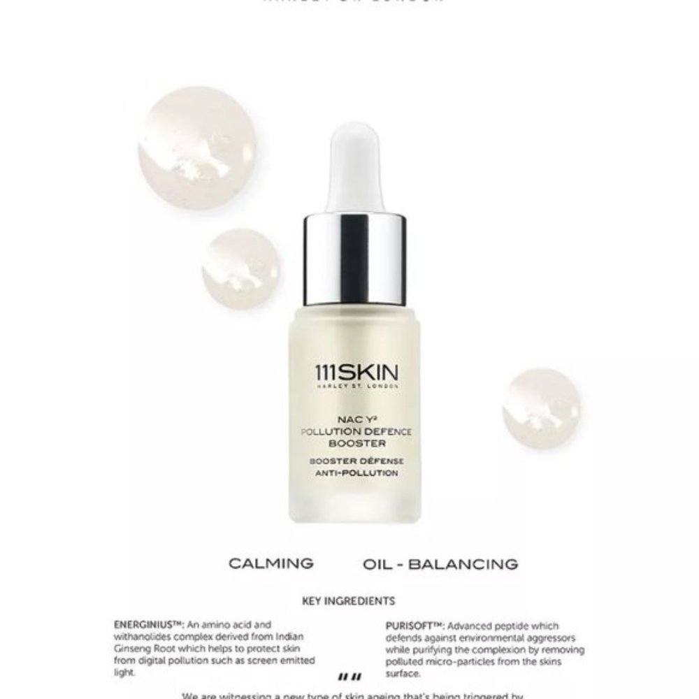 111 Skin Pollution Defence Booster
